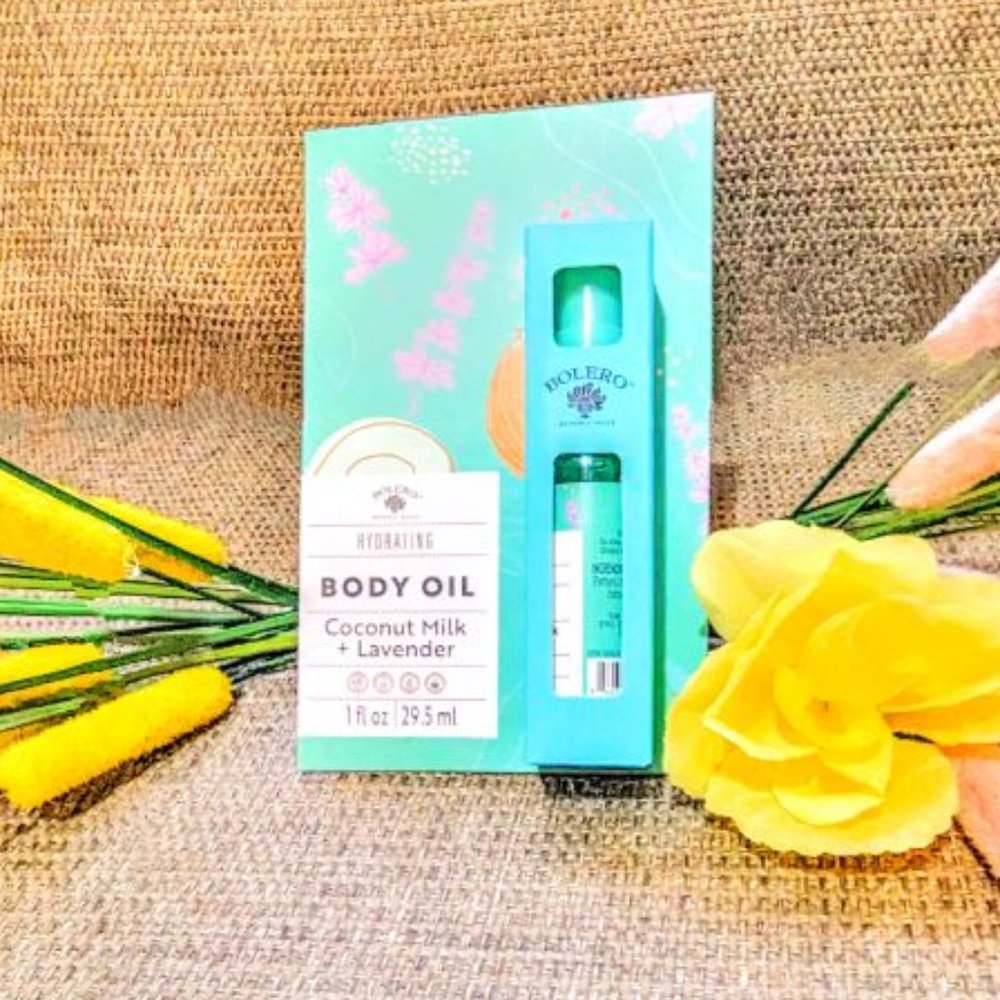Bolero coconut and lavender body oil